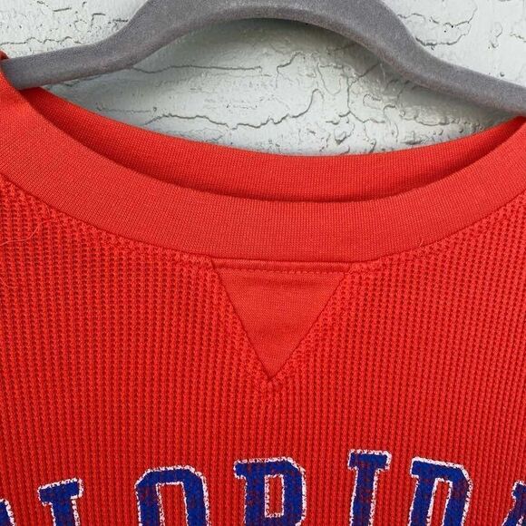 ProEdge Mens Orange Florida Gators Graphic Long Sleeve Crew Neck Shirt Sz XL - Picture 4 of 11